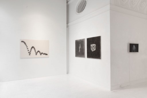 installation view. Martin Asbæk Gallery, DK. Photo: David Stjernholm